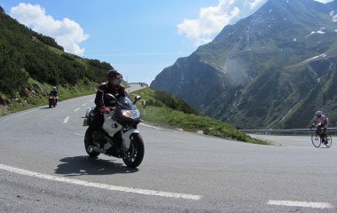 Adventure motorcycle